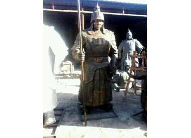 雕塑战兵