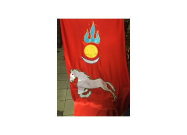 蒙古手工旗